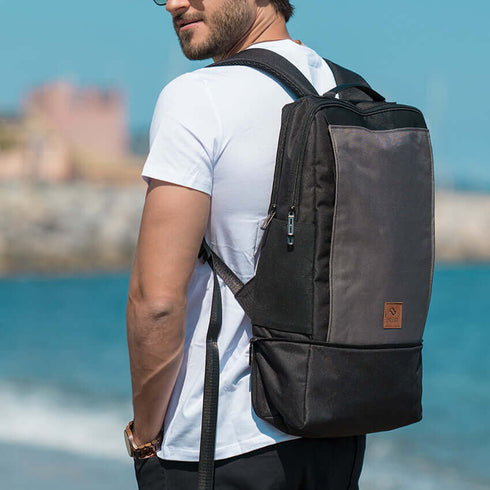 CITYC Laptop 2 in 1 Backpack Wet Road